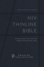 Alternative view of NIV, Thinline Bible, Premium Goatskin Leather, Coral, Premier Collection, Black Letter, Gauffered Edges, Comfort Print