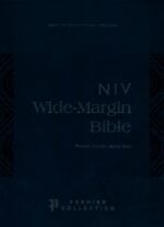Alternative view of NIV, Wide Margin Bible, Premium Goatskin Leather, Black, Premier Collection, Red Letter, Art Gilded Edges, Comfort Print