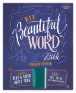 Alternative view of NIV, Beautiful Word Bible, Updated Edition, Peel/Stick Bible Tabs, Leathersoft, Teal, Red Letter, Comfort Print : 600+ Full-Color Illustrated Verses