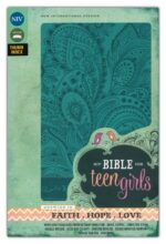 Alternative view of NIV, Bible for Teen Girls, Leathersoft, Blue, Thumb Indexed Tabs : Growing in Faith, Hope, and Love