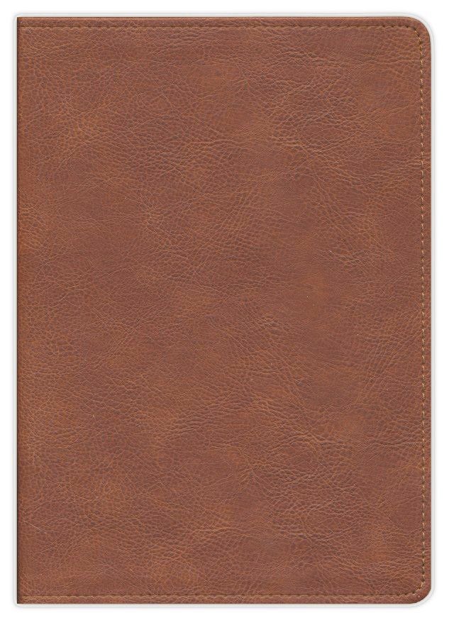 NKJV, Thompson Chain-Reference Bible, Leathersoft, Brown, Red Letter, Thumb Indexed - Imagen 3