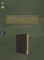 Alternative view of ESV, Thompson Chain-Reference Bible, Bonded Leather, Black, Red Letter, Thumb Indexed
