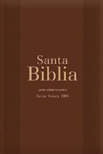 Biblia RVR 1960 Letra Súper Gigante - Marrón Con Índice - Cierre