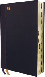 NASB, The Grace and Truth Study Bible, Leathersoft, Navy, Red Letter, 1995 Text, Thumb Indexed, Comfort Print