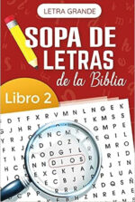 Sopa De Letras De La Biblia - Libro 2 - Letra Grande  - Tapa Blanda - Varios Autores