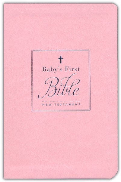 KJV, Baby's First New Testament, Leathersoft, Pink, Red Letter, Comfort Print : Holy Bible, King James Version - Imagen 3