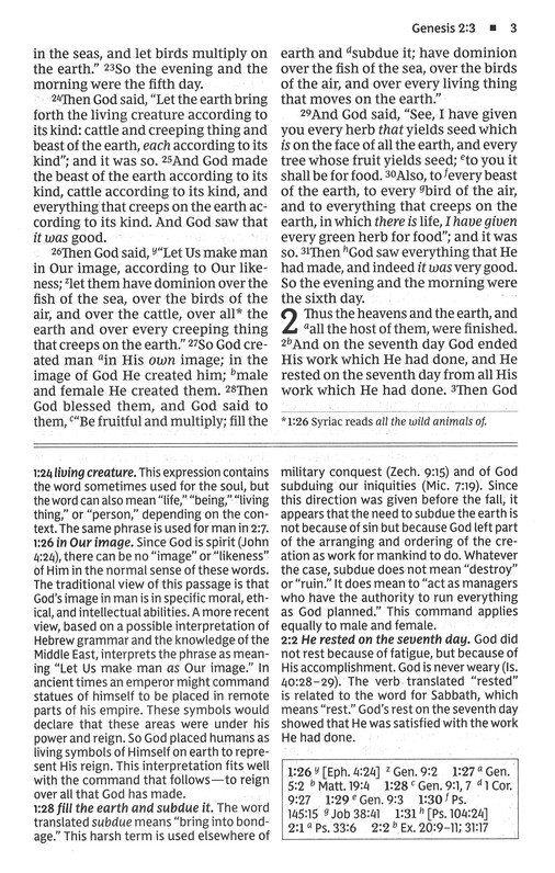 NKJV, Foundation Study Bible, Large Print, Hardcover, Red Letter, Comfort Print : Holy Bible, New King James Version - Imagen 7
