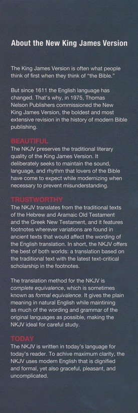 NKJV, Foundation Study Bible, Large Print, Hardcover, Red Letter, Comfort Print : Holy Bible, New King James Version - Imagen 15