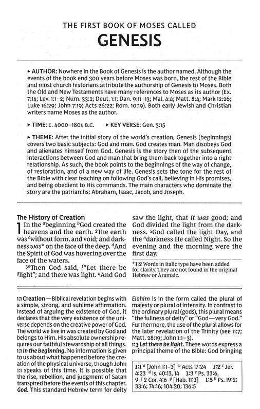 NKJV, Foundation Study Bible, Large Print, Hardcover, Red Letter, Thumb Indexed, Comfort Print : Holy Bible, New King James Version - Imagen 4
