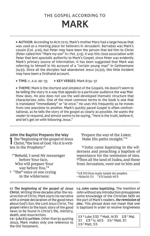 NKJV, Foundation Study Bible, Large Print, Hardcover, Red Letter, Thumb Indexed, Comfort Print : Holy Bible, New King James Version - Imagen 7