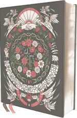 The Jesus Bible Artist Edition, NIV, Leathersoft, Gray Floral, Comfort Print