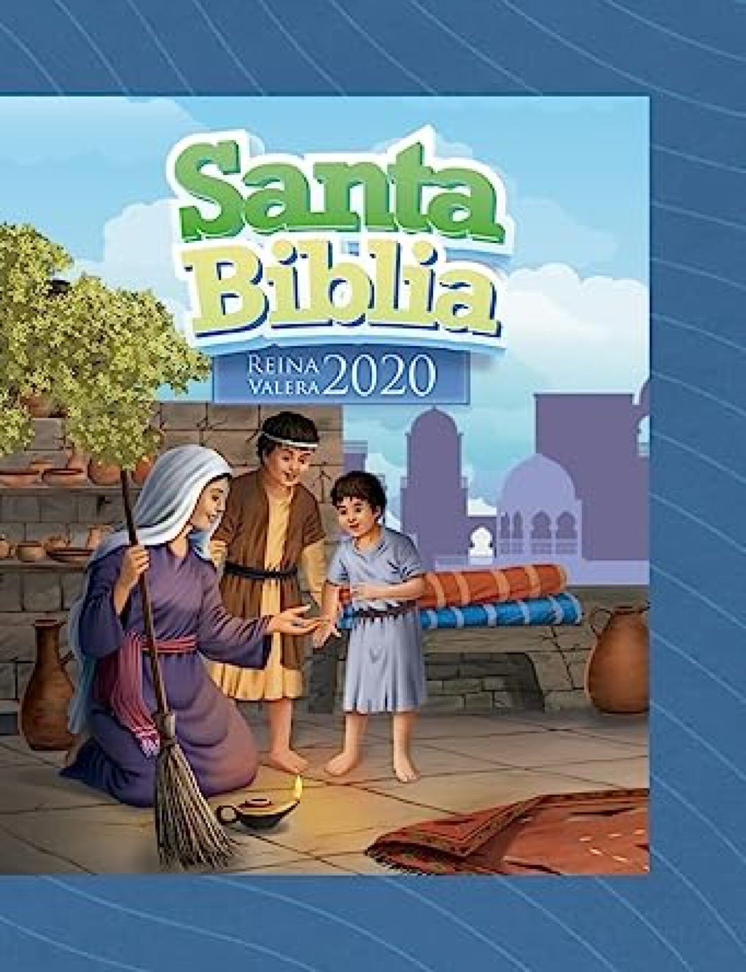 Biblia RVR 2020 Para Niños - Tapa Dura Azul