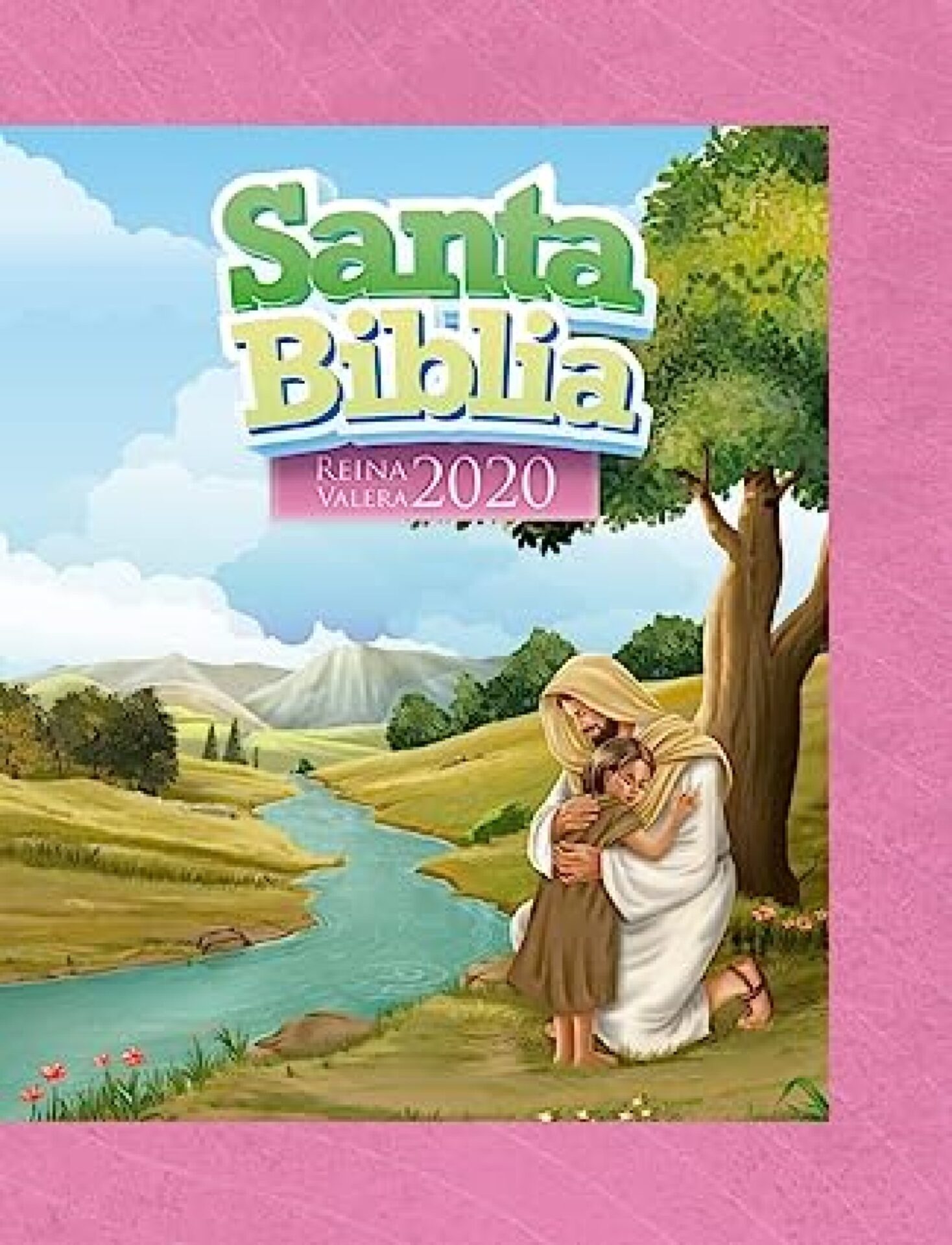 Biblia RVR 2020 Para Niñas - Tapa Dura Rosada