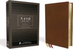 Alternative view of NASB, Bible, Premium Goatskin Leather, Brown, Premier Collection, Black Letter, Gauffered Edges, 2020 Text, Comfort Print