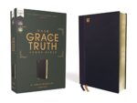 Alternative view of NASB, The Grace and Truth Study Bible, Leathersoft, Navy, Red Letter, 1995 Text, Comfort Print