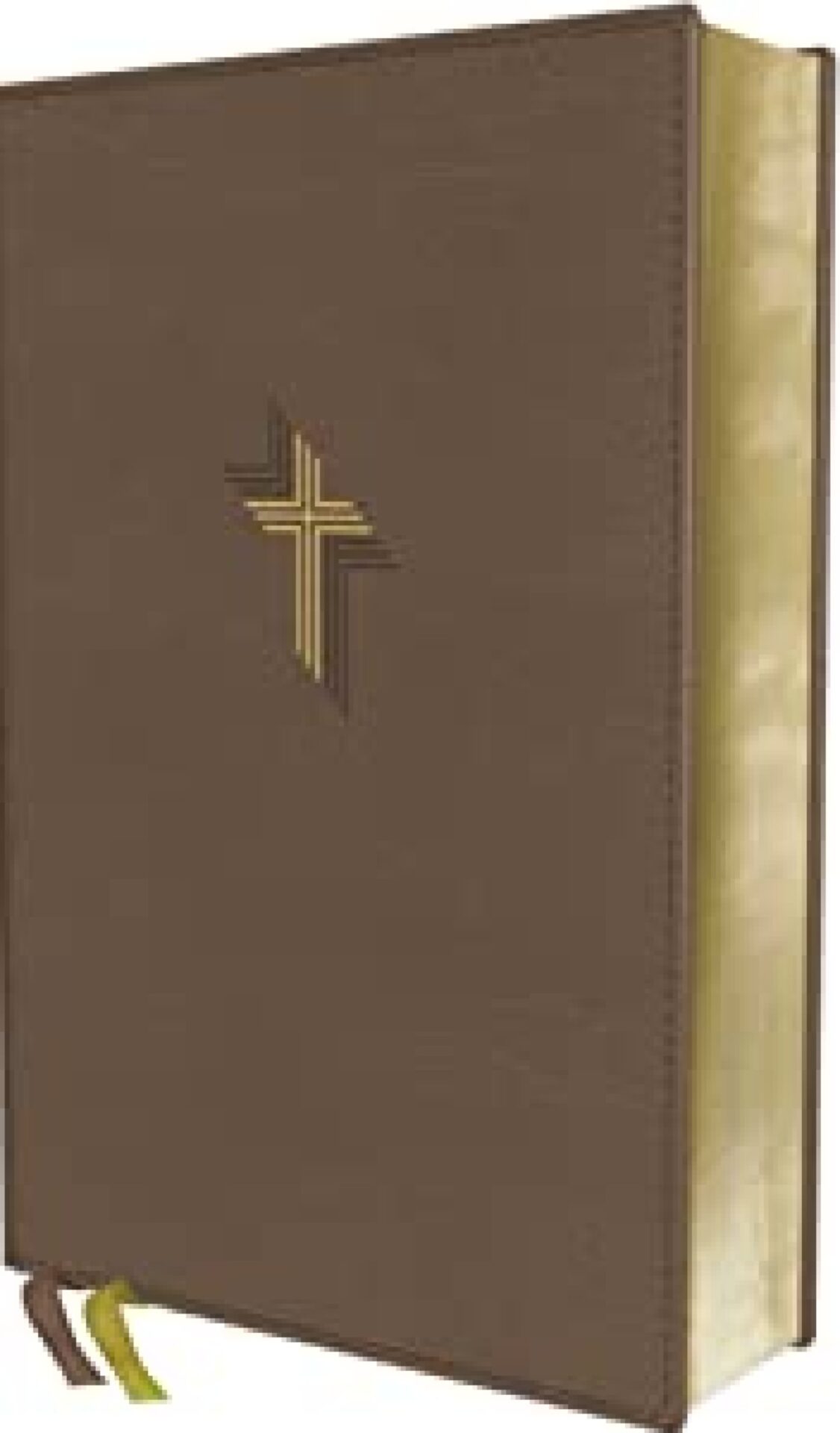 NIV, Larger Print Compact Bible, Leathersoft, Brown, Red Letter, Comfort Print