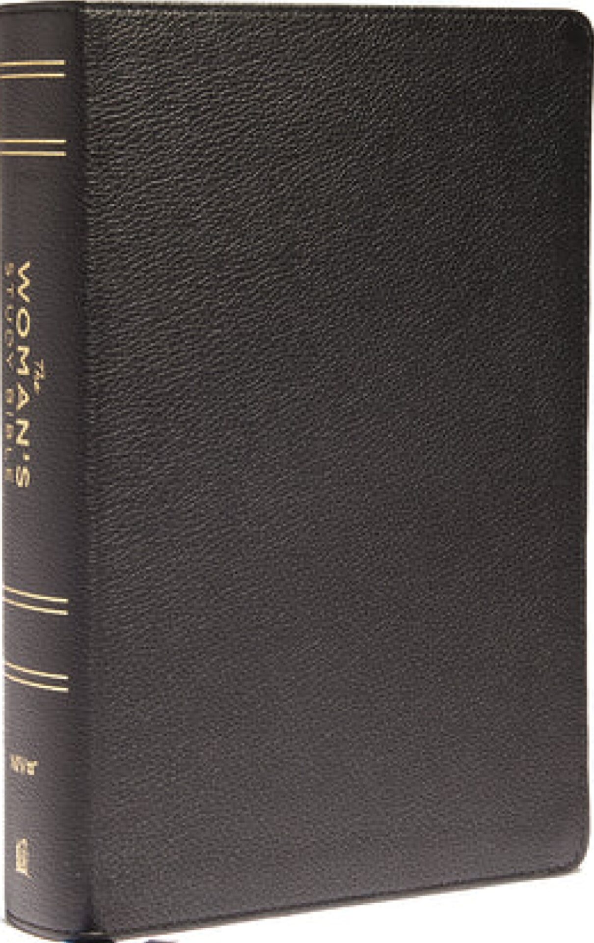 NIV, The Woman's Study Bible, Genuine Leather, Black, Full-Color, Red Letter, Thumb Indexed : Receiving God's Truth for Balance, Hope, and Transformation
