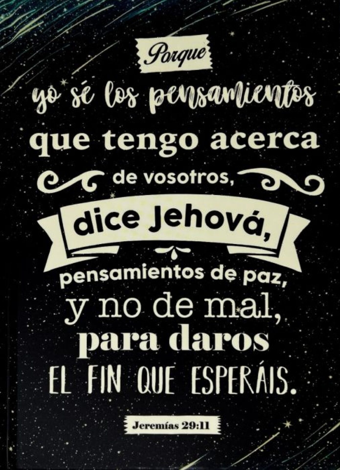 Porque Yo Sé Los Pensamientos - Jeremías 26:11 - Diario - Cuaderno De Notas
