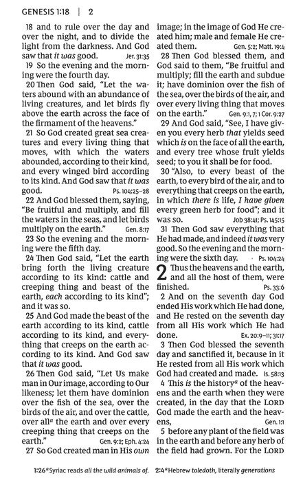 NKJV, End-of-Verse Reference Bible, Personal Size Large Print, Premium Goatskin Leather, Brown, Premier Collection, Red Letter, Thumb Indexed, Comfort : Holy Bible, New King James Version - Imagen 5