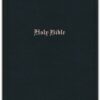 KJV, Personal Size Large Print Single-Column Reference Bible, Leathersoft, Black, Red Letter, Thumb Indexed, Comfort Print - Imagen 11