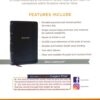 KJV, Personal Size Large Print Single-Column Reference Bible, Leathersoft, Black, Red Letter, Thumb Indexed, Comfort Print - Imagen 18