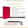 KJV, Personal Size Large Print Single-Column Reference Bible, Leathersoft, Pink, Red Letter, Comfort Print - Imagen 10