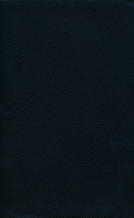 KJV, Personal Size Large Print Single-Column Reference Bible, Genuine Leather, Black, Red Letter, Thumb Indexed, Comfort Print - Imagen 3