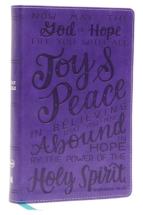 NKJV, Holy Bible for Kids, Verse Art Cover Collection, Leathersoft, Purple, Comfort Print - Imagen 10