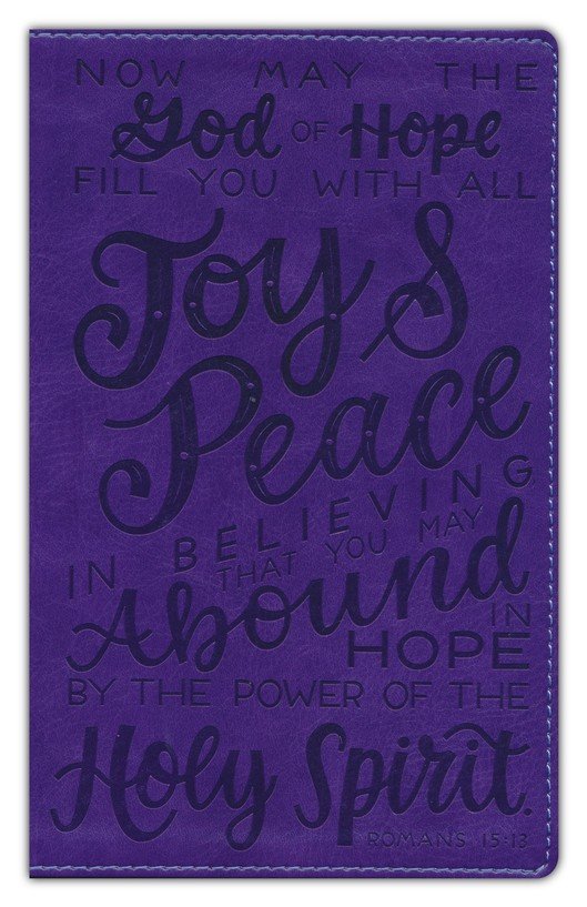 NKJV, Holy Bible for Kids, Verse Art Cover Collection, Leathersoft, Purple, Comfort Print - Imagen 3