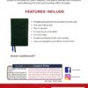 NKJV, Thinline Youth Edition Bible, Verse Art Cover Collection, Leathersoft, Green, Red Letter, Comfort Print - Imagen 16