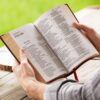 NKJV, Personal Size Large Print End-of-Verse Reference Bible, Verse Art Cover Collection, Leathersoft, Brown, Red Letter, Thumb Indexed, Comfort Print - Imagen 4