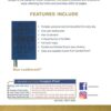KJV, Thinline Youth Edition Bible, Verse Art Cover Collection, Leathersoft, Blue, Red Letter, Comfort Print - Imagen 10