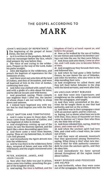 KJV, Thinline Youth Edition Bible, Verse Art Cover Collection, Leathersoft, Teal, Red Letter, Comfort Print - Imagen 7