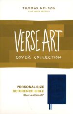 Alternative view of KJV, Personal Size Reference Bible, Verse Art Cover Collection, Leathersoft, Blue, Red Letter, Comfort Print