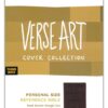 KJV, Personal Size Reference Bible, Verse Art Cover Collection, Genuine Leather, Brown, Red Letter, Thumb Indexed, Comfort Print - Imagen 2