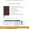 KJV, Personal Size Reference Bible, Verse Art Cover Collection, Genuine Leather, Brown, Red Letter, Thumb Indexed, Comfort Print - Imagen 11