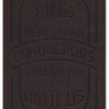 KJV Large Print Bible w/ 53,000 Cross References, Brown Genuine Cowhide Leather with Thumb Index Red Letter, Comfort Print - Imagen 3