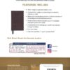 KJV Large Print Bible w/ 53,000 Cross References, Brown Genuine Cowhide Leather with Thumb Index Red Letter, Comfort Print - Imagen 17