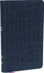 KJV, Thinline Youth Edition Bible, Verse Art Cover Collection, Leathersoft, Teal, Red Letter, Comfort Print