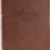 NKJV, The Everyday Bible, Leathersoft, Brown, Red Letter, Comfort Print