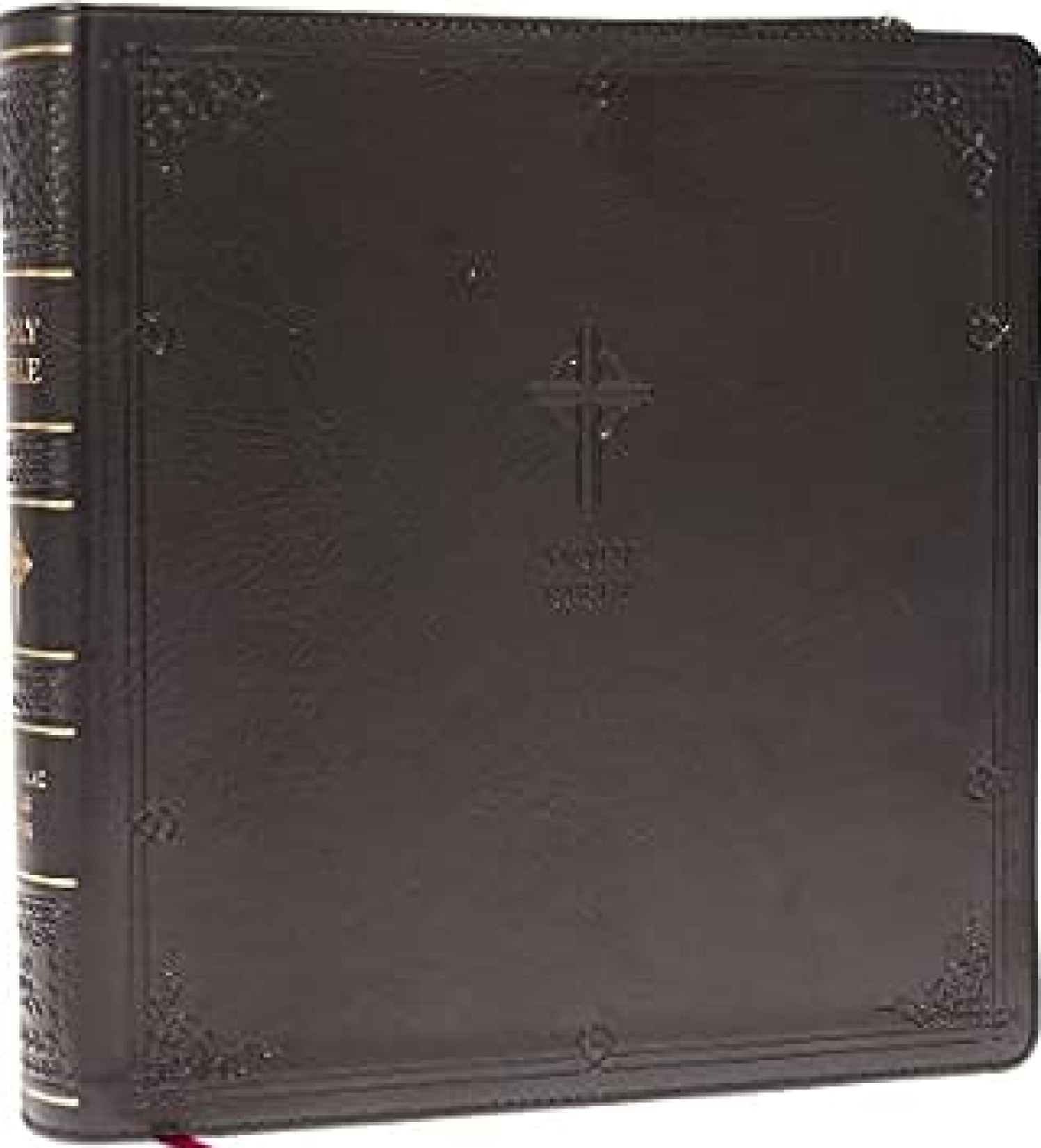 NABRE XL, Catholic Edition, Leathersoft, Black, Comfort Print : Holy Bible