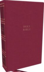 NKJV, Compact Center-Column Reference Bible, Leathersoft, Dark Rose, Red Letter, Comfort Print