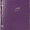 KJV, Compact Center-Column Reference Bible, Leathersoft, Purple, Red Letter, Comfort Print
