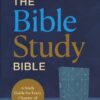 NKJV, The Bible Study Bible, Cloth over Board, Blue, Comfort Print - Imagen 2