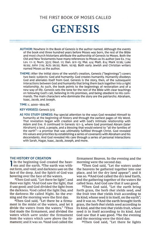 NKJV, The Bible Study Bible, Cloth over Board, Blue, Comfort Print - Imagen 5