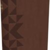 NKJV, The Bible Study Bible, Leathersoft, Brown, Comfort Print