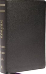 KJV, The Woman's Study Bible, Genuine Leather, Black, Red Letter, Full-Color Edition, Comfort Print