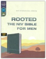 Alternative view of Rooted: The NIV Bible for Men, Leathersoft, Green, Thumb Indexed, Comfort Print