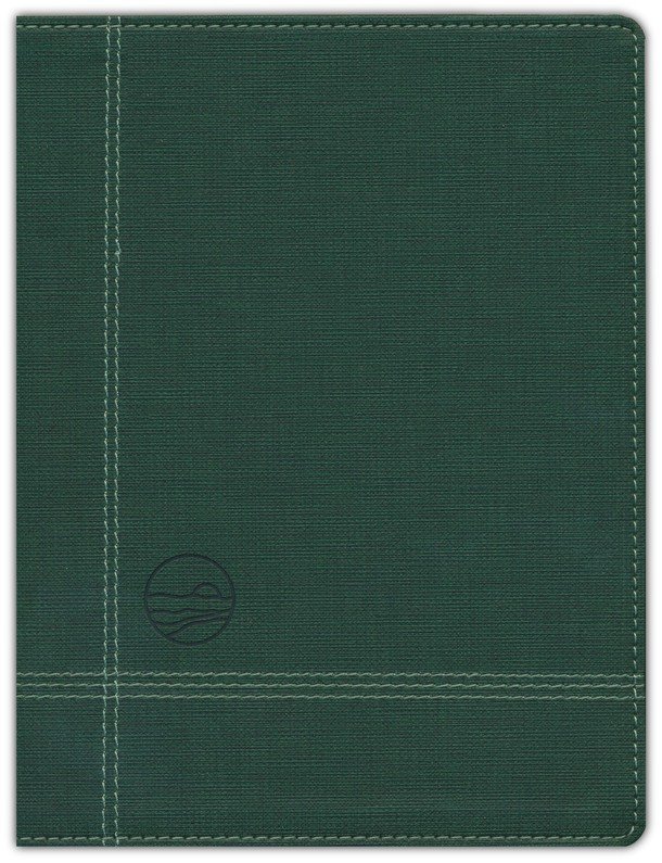 Rooted: The NIV Bible for Men, Leathersoft, Green, Thumb Indexed, Comfort Print - Imagen 3