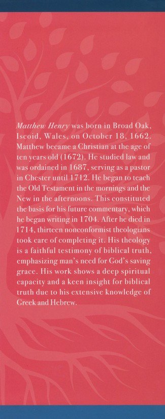 NKJV, Matthew Henry Daily Devotional Bible, Hardcover, Red Letter, Comfort Print : 366 Daily Devotions by Matthew Henry - Imagen 10